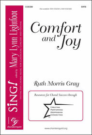 Comfort and Joy SATB choral sheet music cover Thumbnail